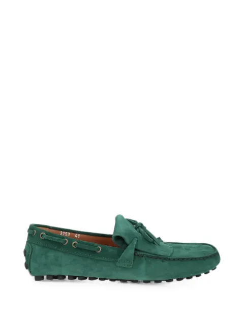 Doucal's fringed suede loafers