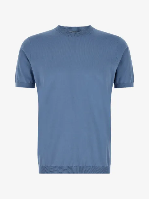 Riviera playera de manga corta con cuello redondo
