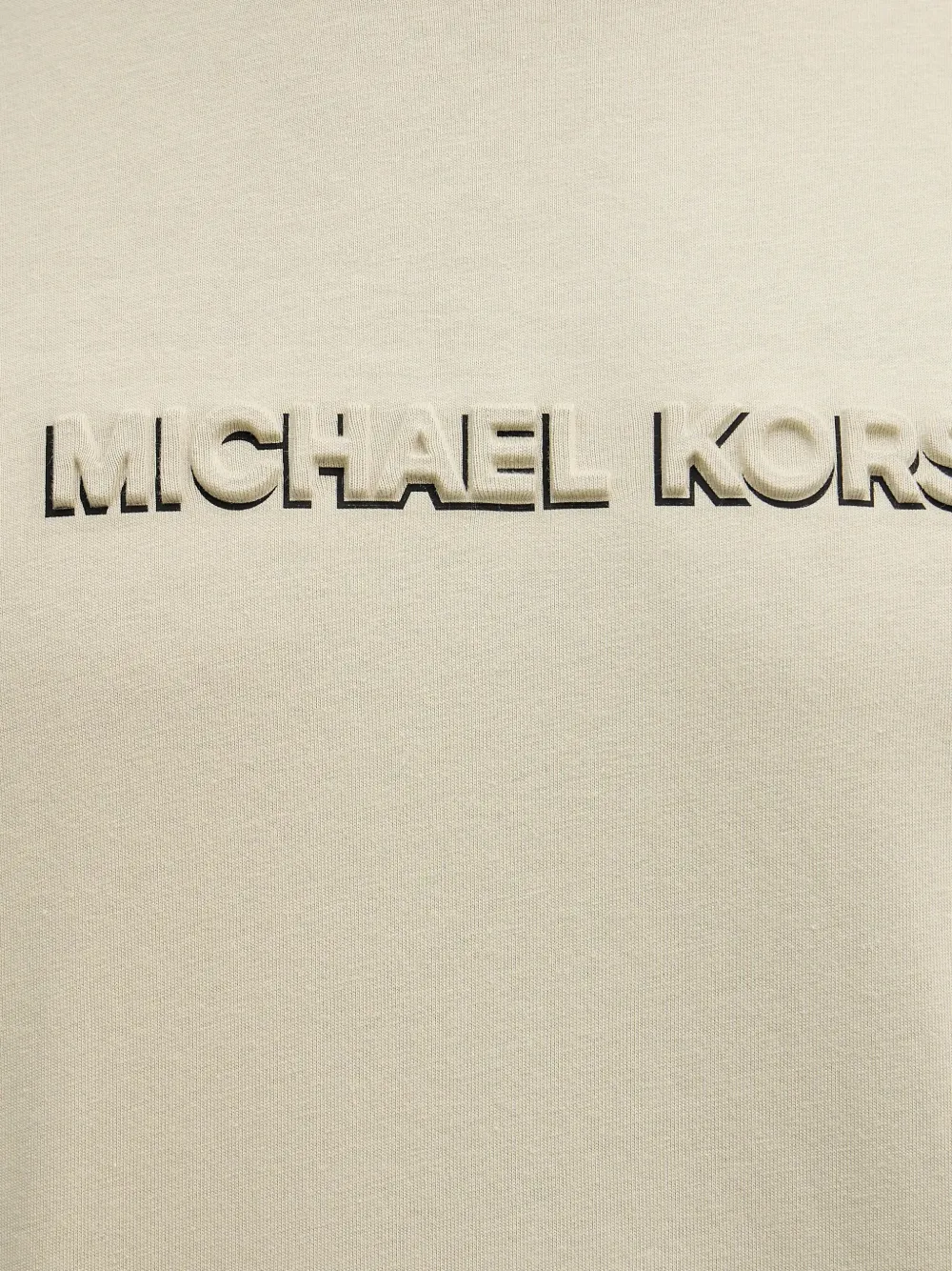 Michael Kors T-shirt met logo Beige