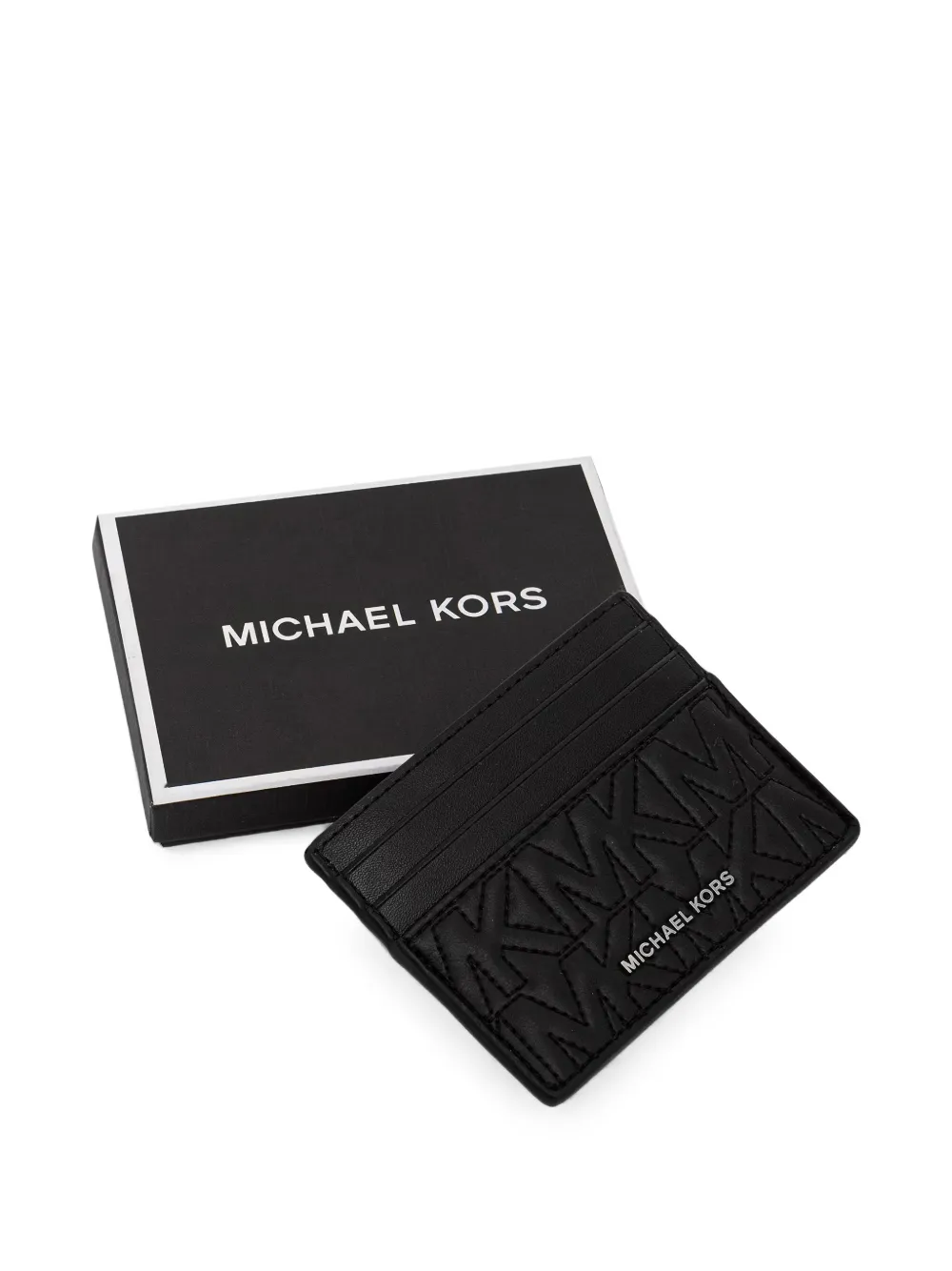 Michael Kors Hudson pasjeshouder Zwart