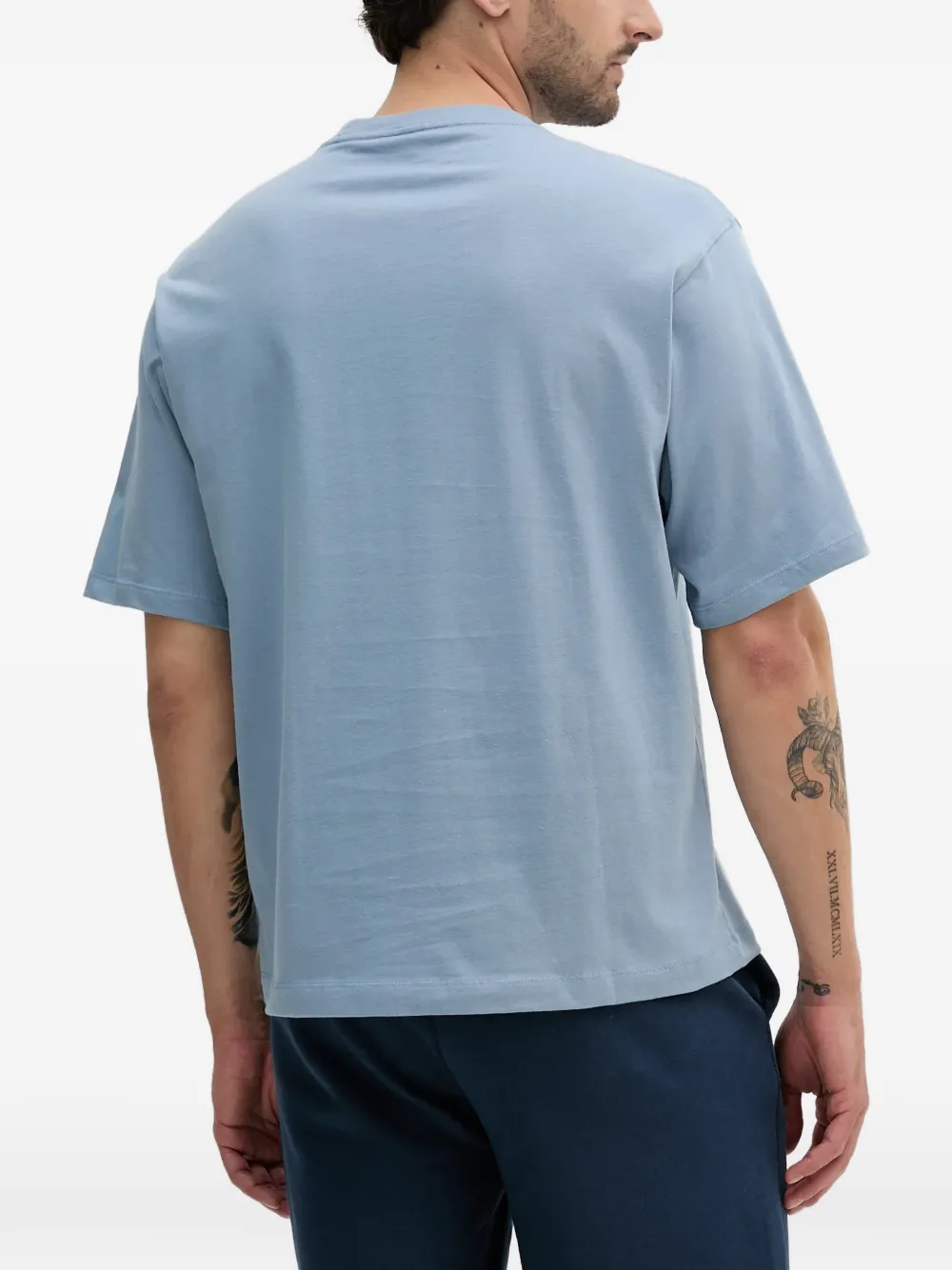Michael Kors T-shirt met logo Blauw