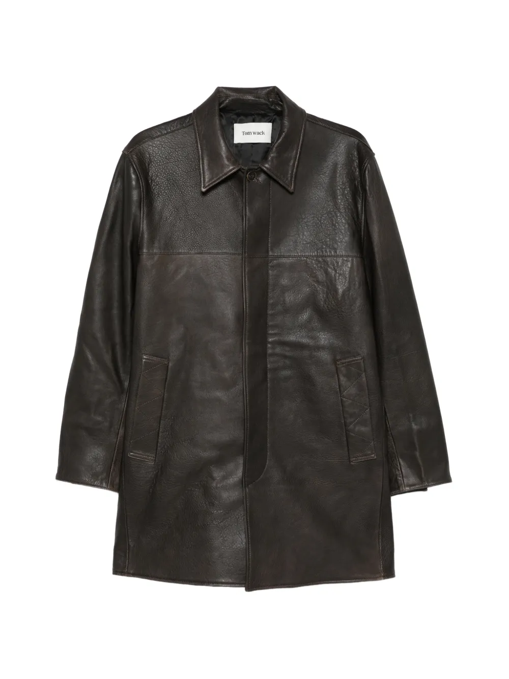 TONYWACK panelled jacket - Braun