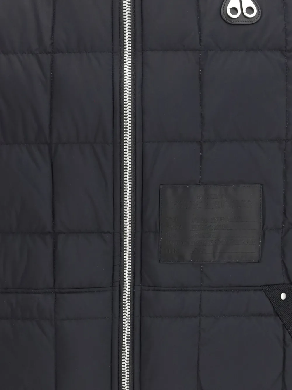  Moose Knuckles Transit Quilted Liner Vest - Black 