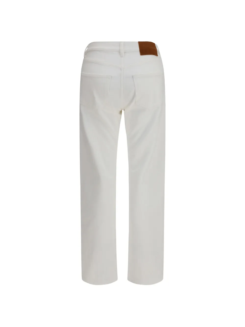  Umit Benan Victoria Logo-patch Jeans - White 