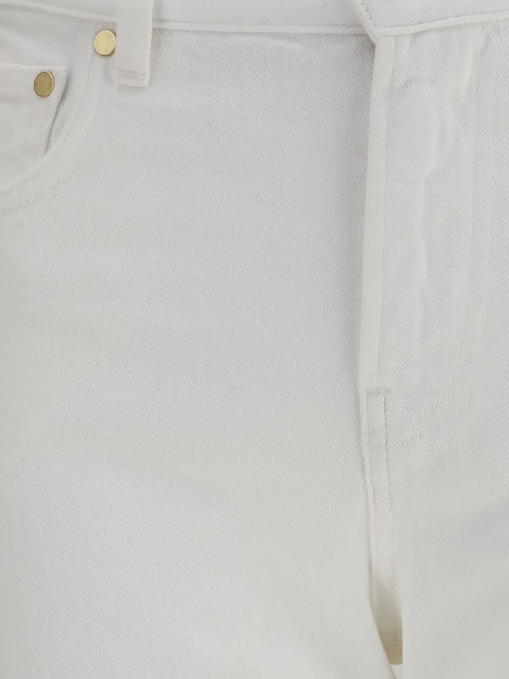  Umit Benan Victoria Logo-patch Jeans - White 