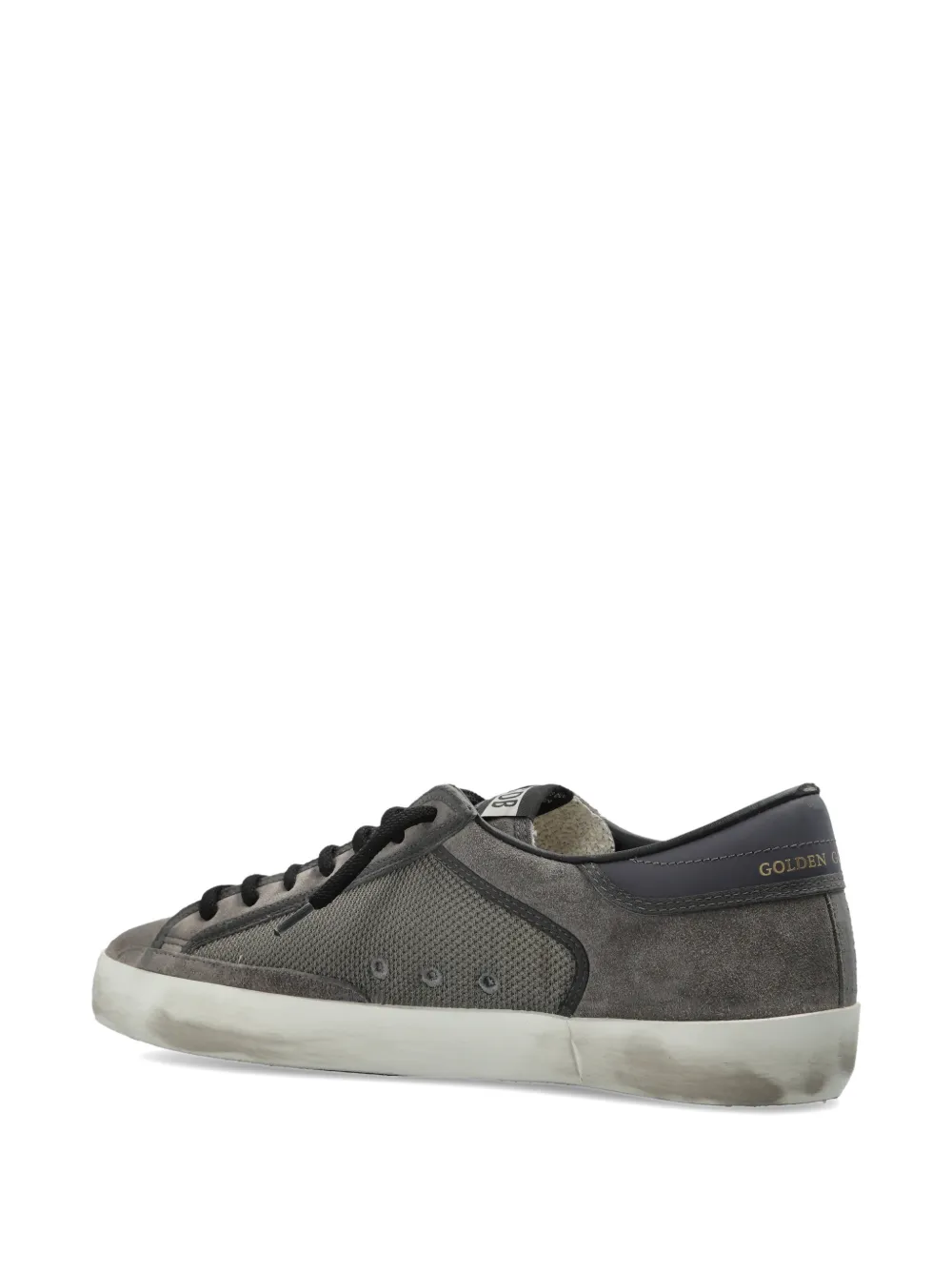 Golden Goose Sneakers met vlakken en ster Grijs