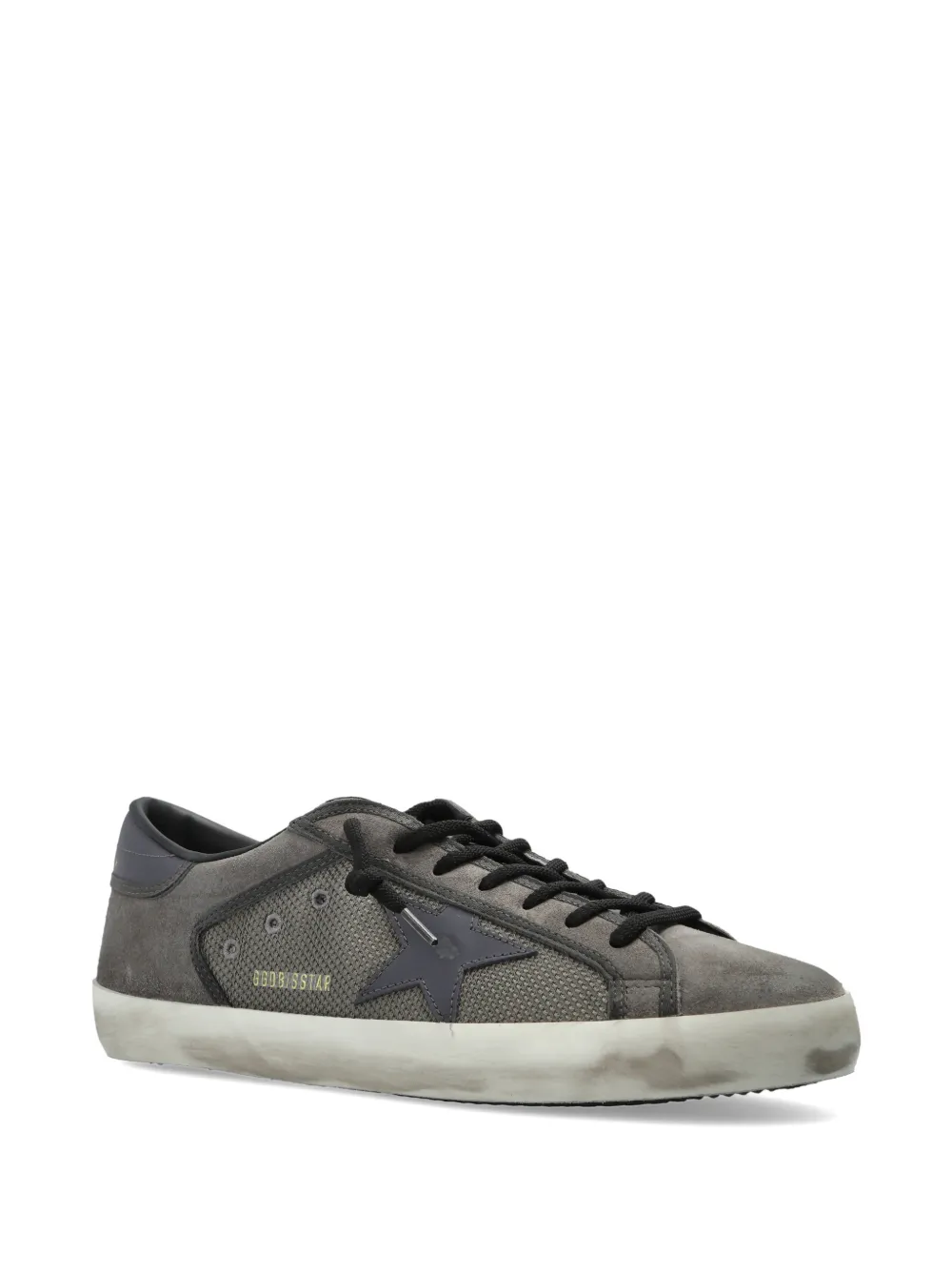 Golden Goose Sneakers met vlakken en ster Grijs