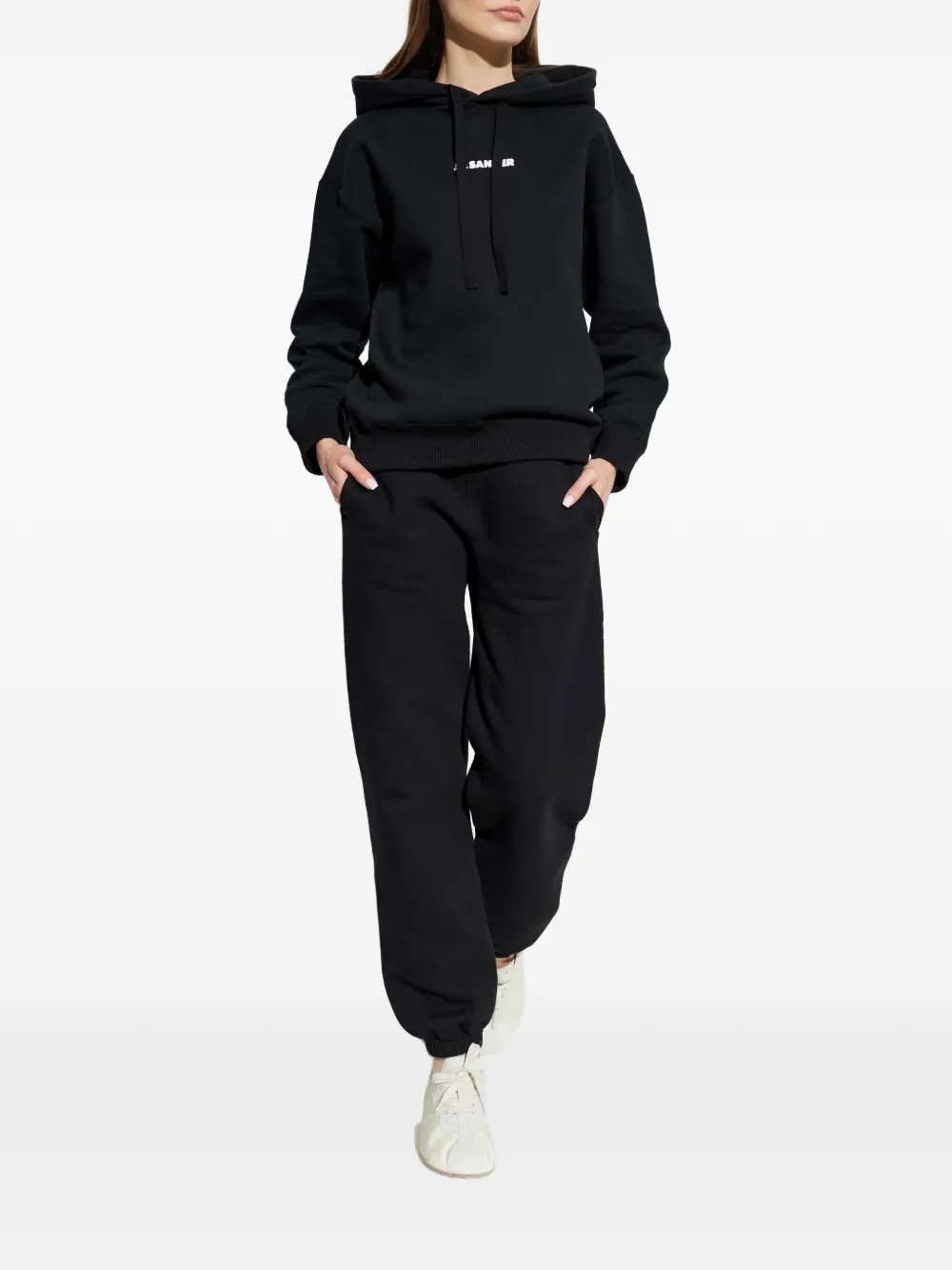  Jil Sander Sudadera Con Capucha - Negro 
