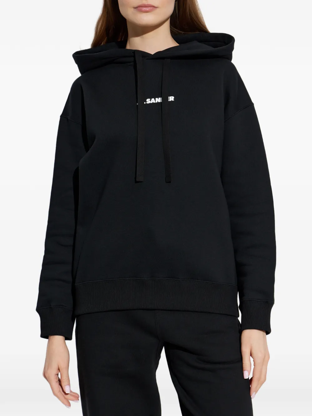  Jil Sander Black Hoodie 
