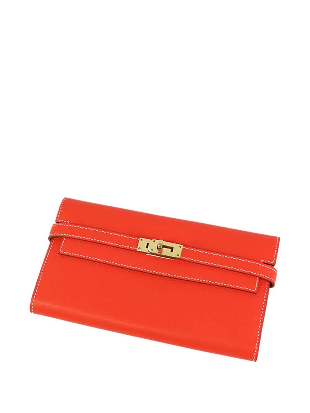 Hermès Pre-Owned 2013 Epsom Verso Kelly To Go Wallet crossbody bag - Rosa