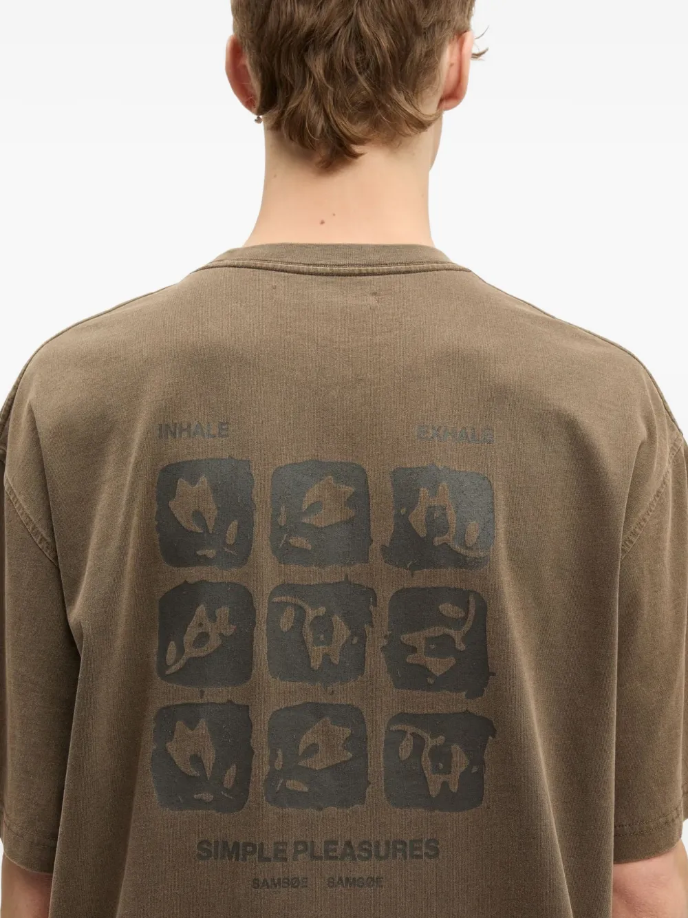  Samsoe Samsoe Stamp T-shirt - Brown 