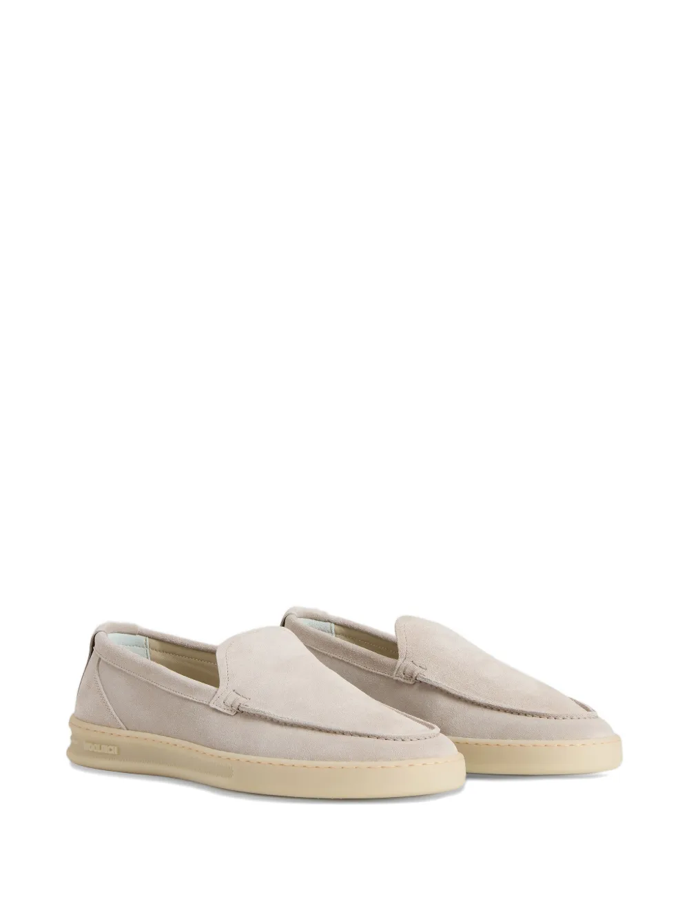 Woolrich Suède loafers Beige
