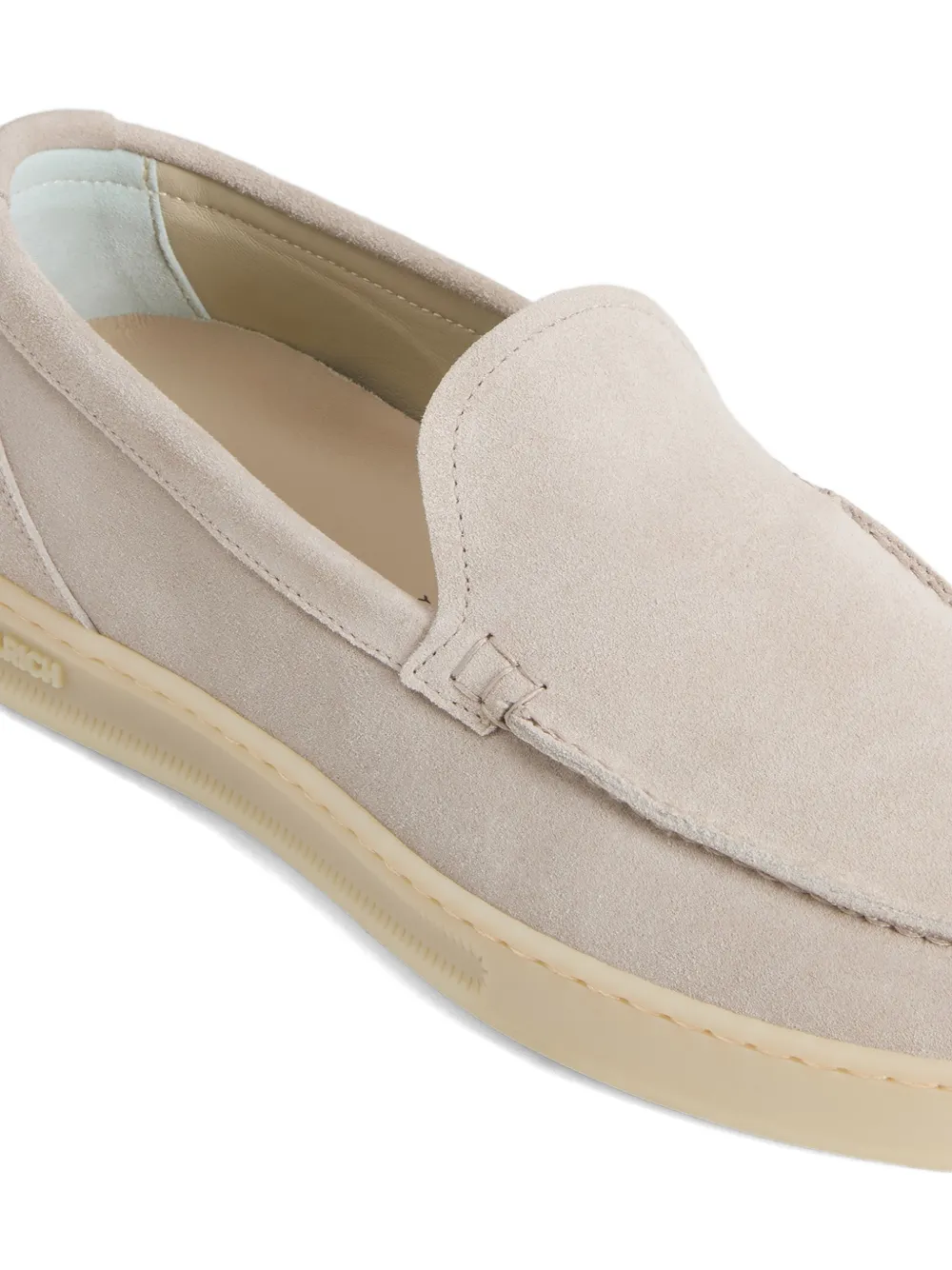 Woolrich Suède loafers Beige