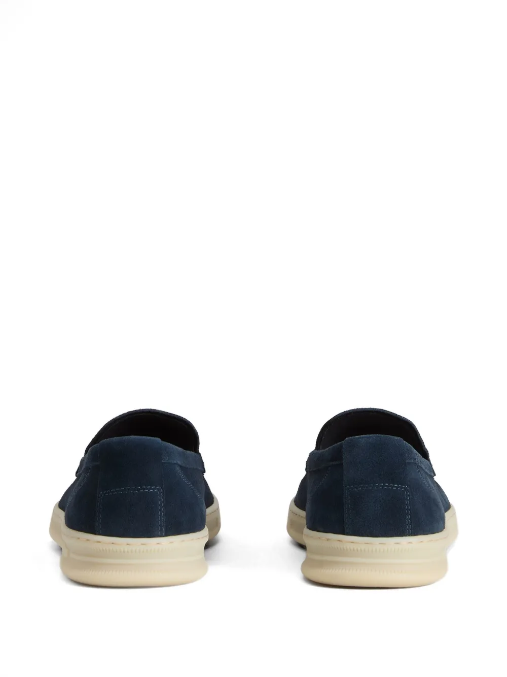 Woolrich suede loafers Blauw