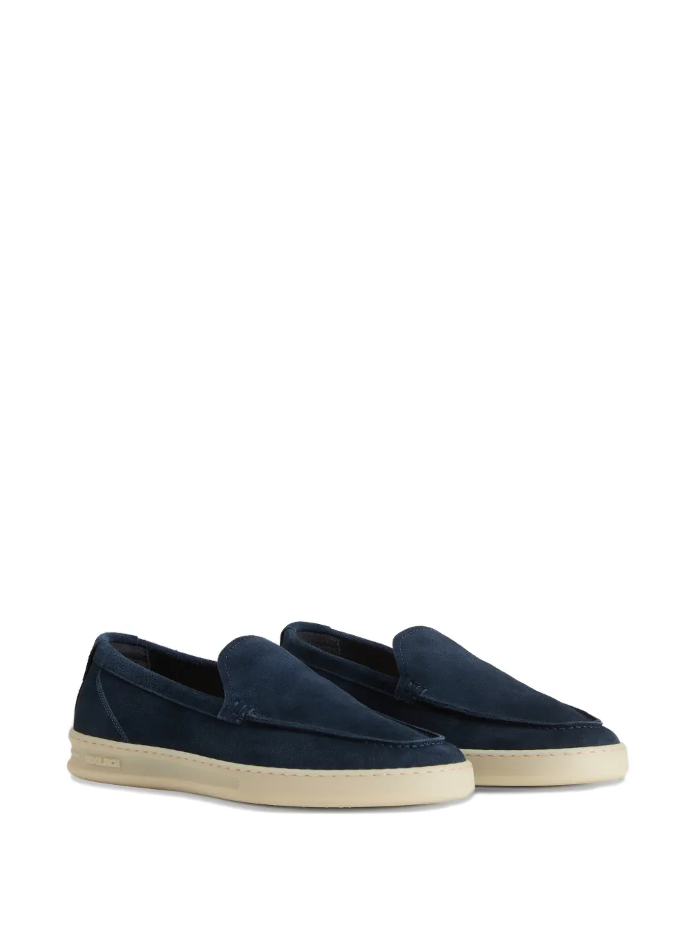 Woolrich suede loafers Blauw