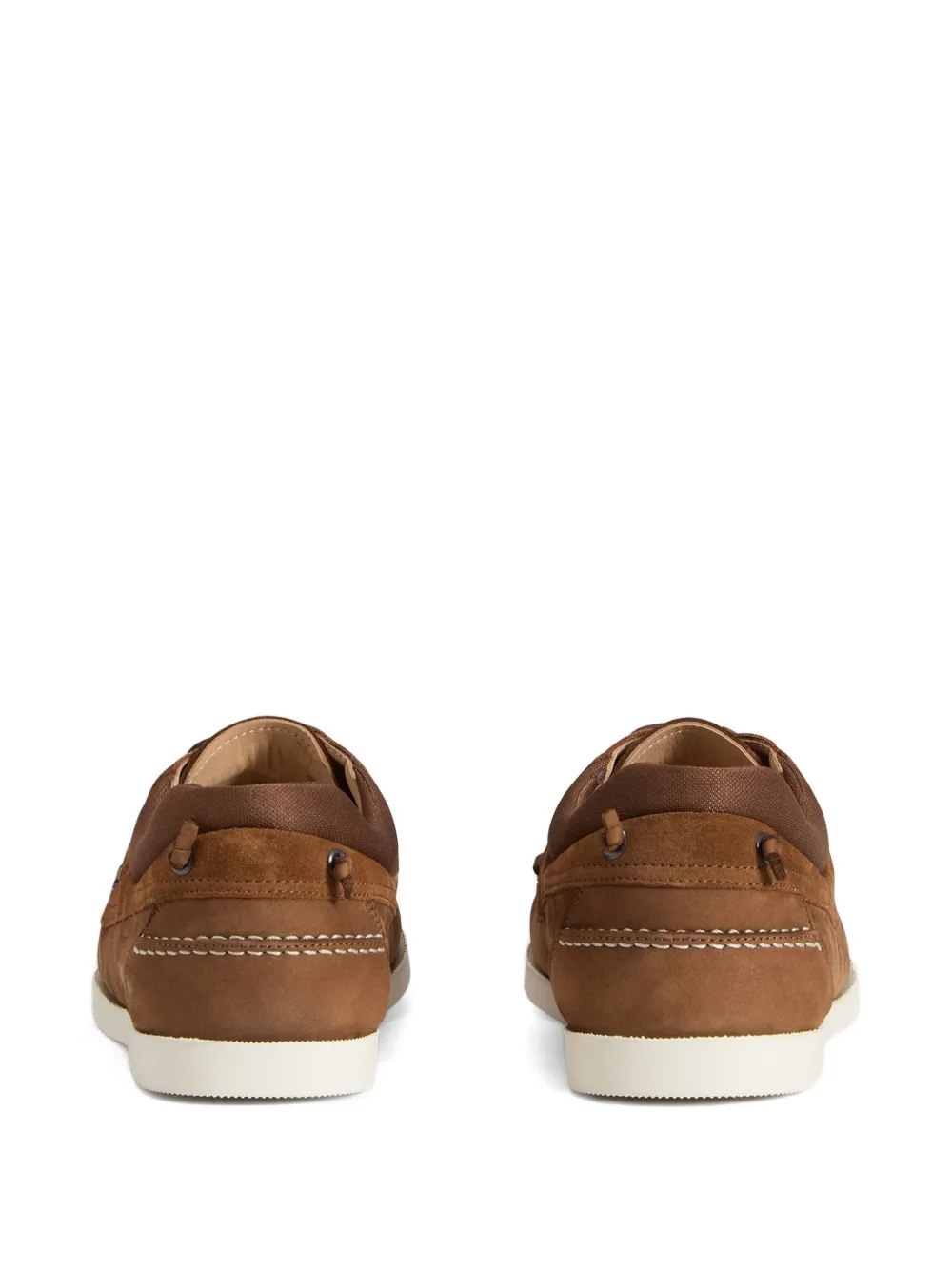 Woolrich lace-up leather boat shoes Bruin