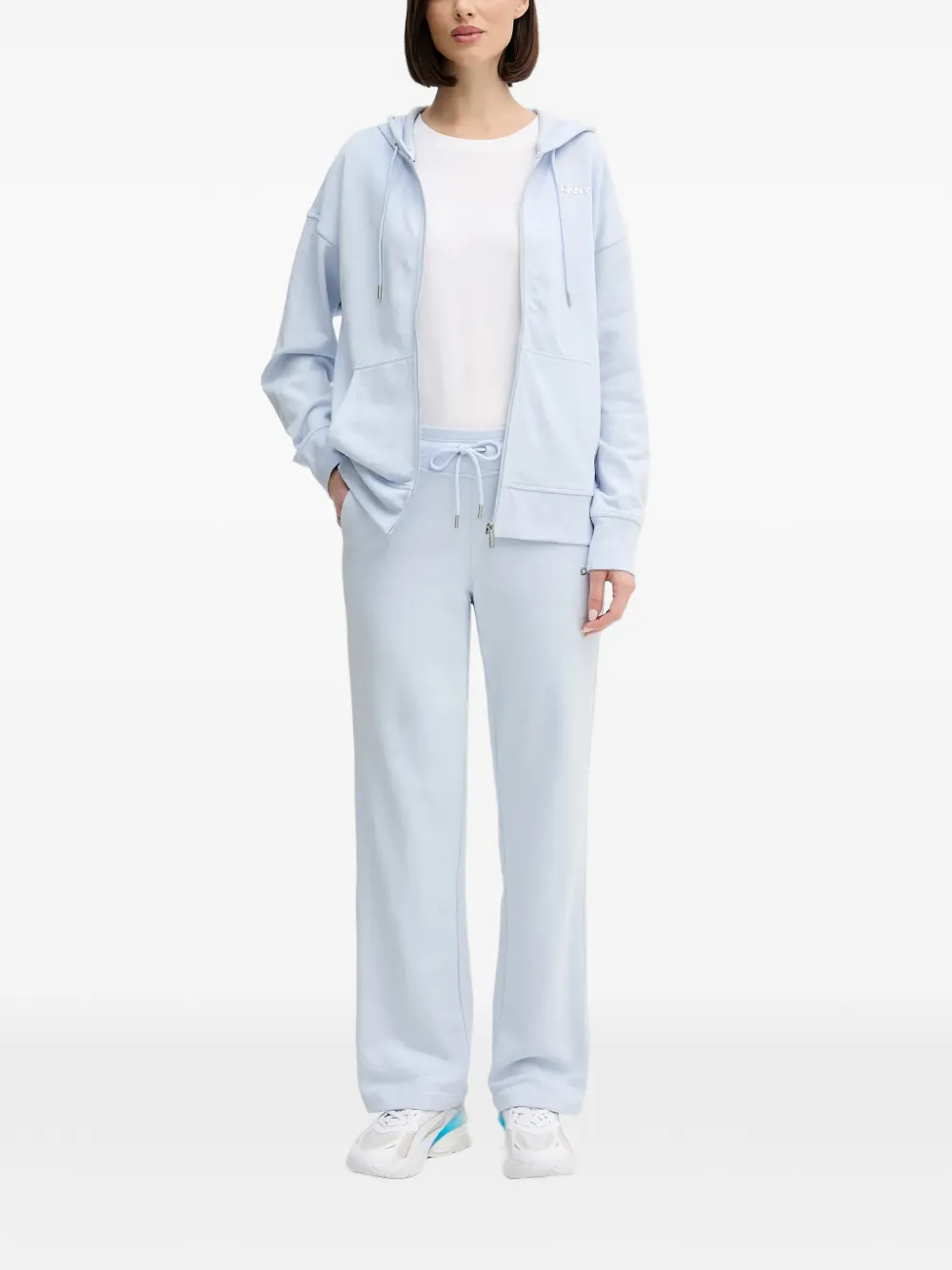 DKNY Trainingsbroek met trekkoordtaille Blauw