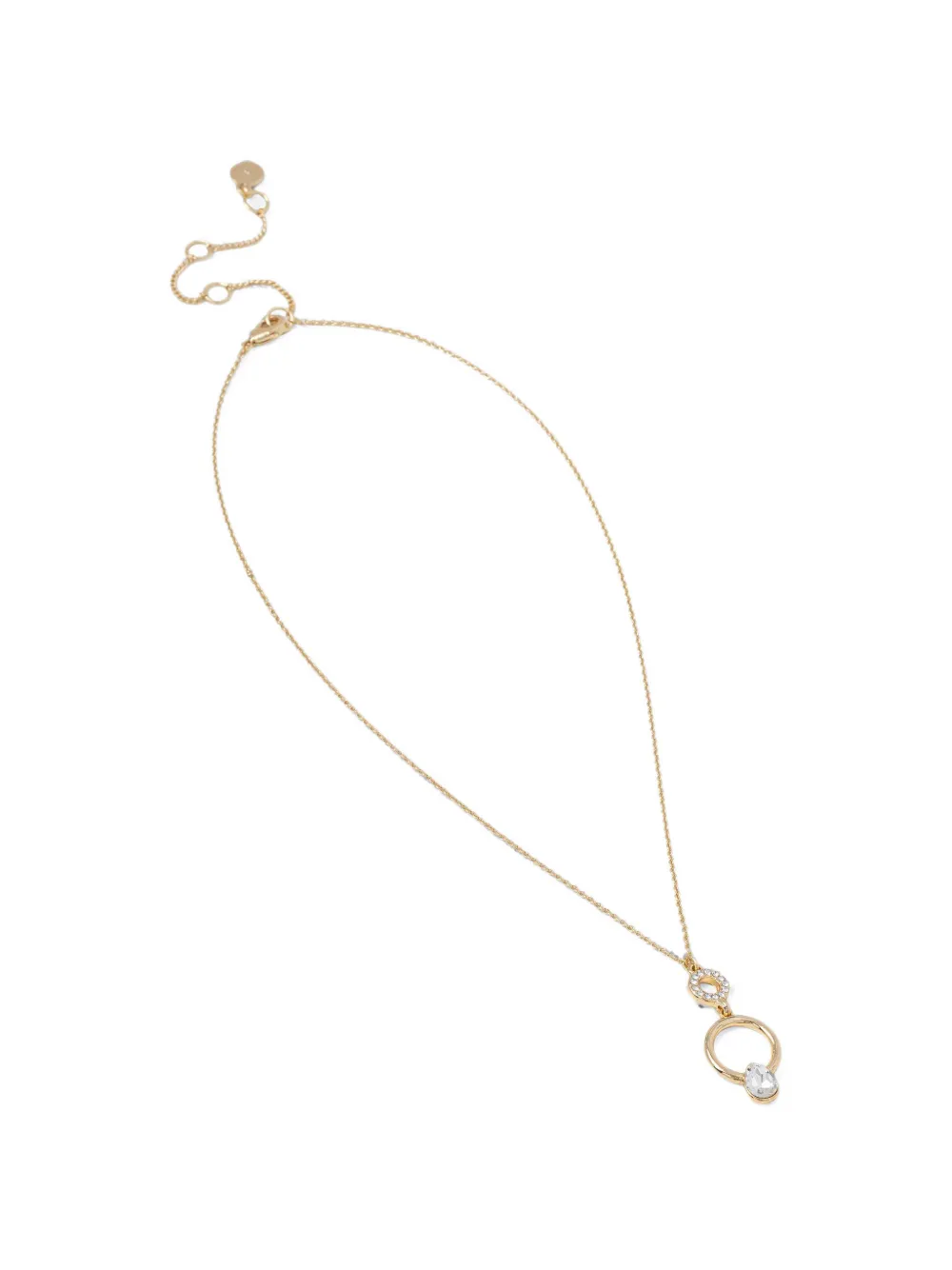DKNY ring-pendant necklace - Oro