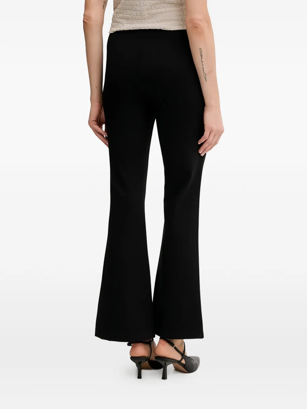 DKNY Flared broek Zwart