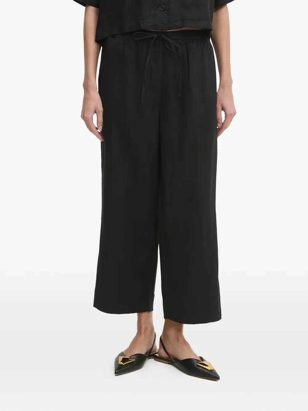 DKNY drawstring trousers - Nero