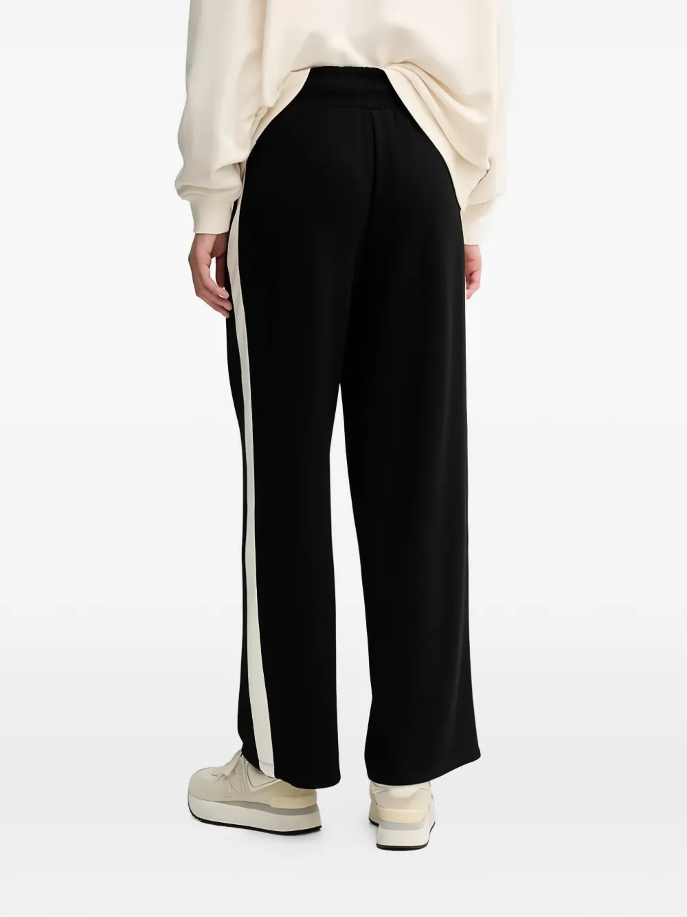 DKNY Broek met zijstreep Zwart