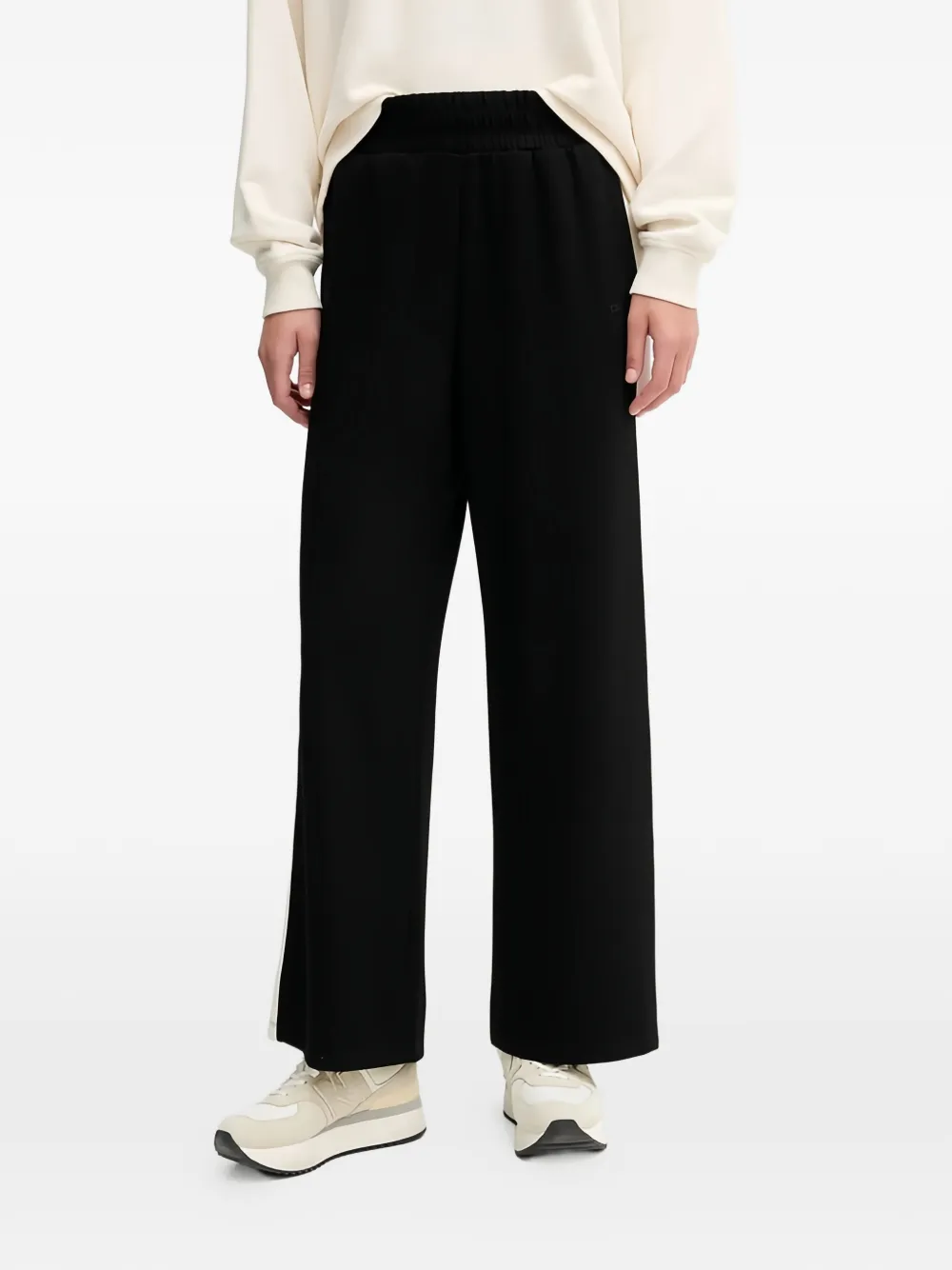DKNY side-stripe trousers - Nero