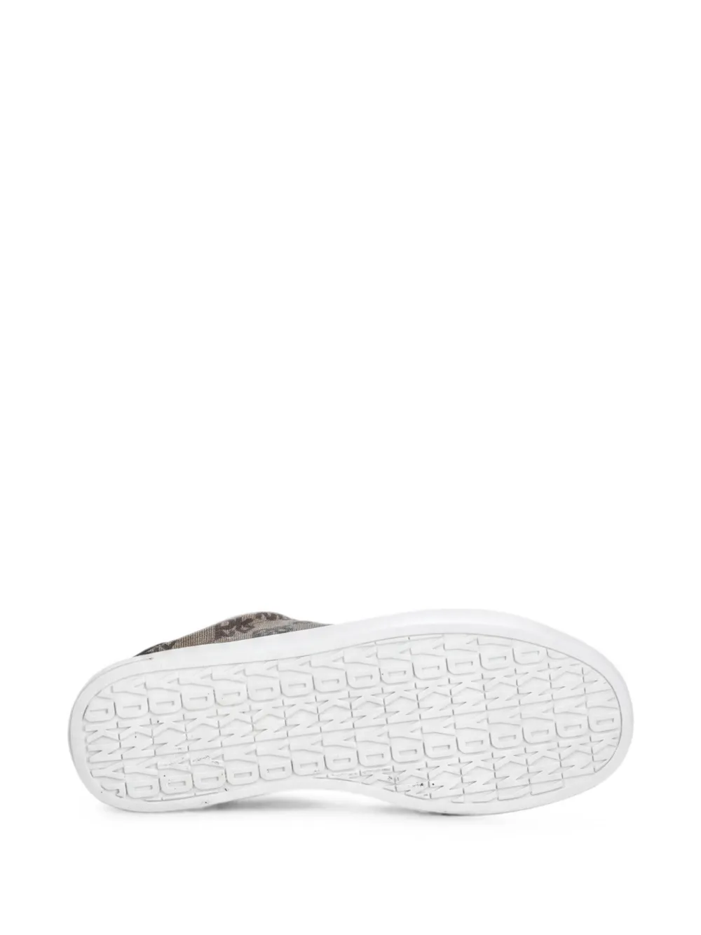 DKNY Sneakers met logoprint Bruin