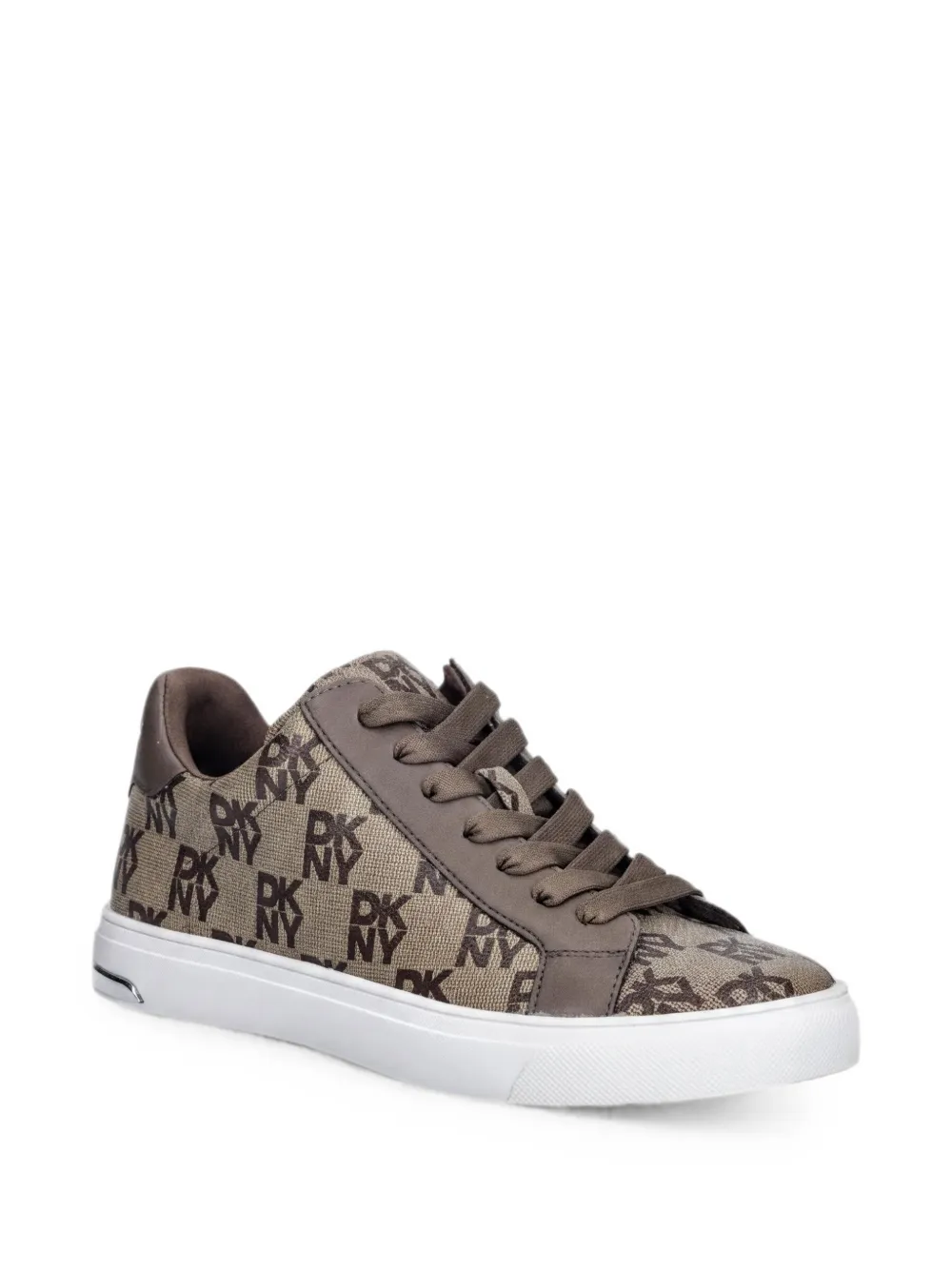 DKNY Sneakers met logoprint Bruin