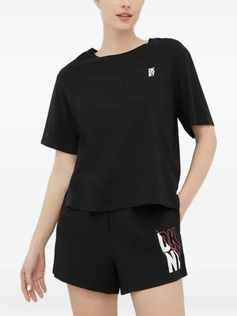 DKNY logo-print pyjamas set