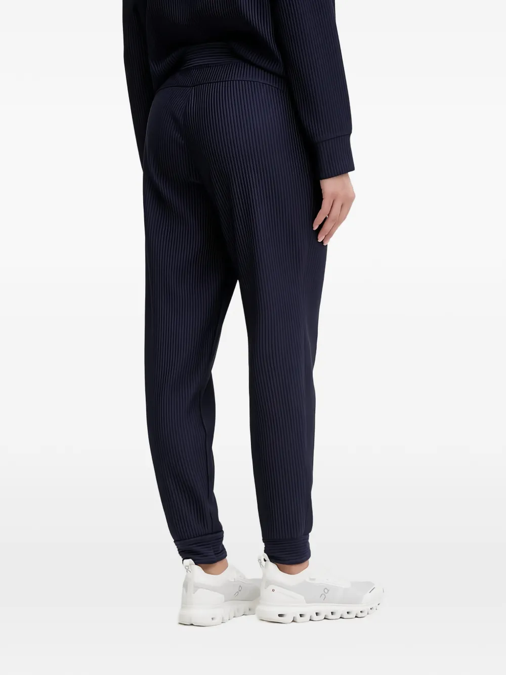 DKNY Ribgebreide trainingsbroek Blauw
