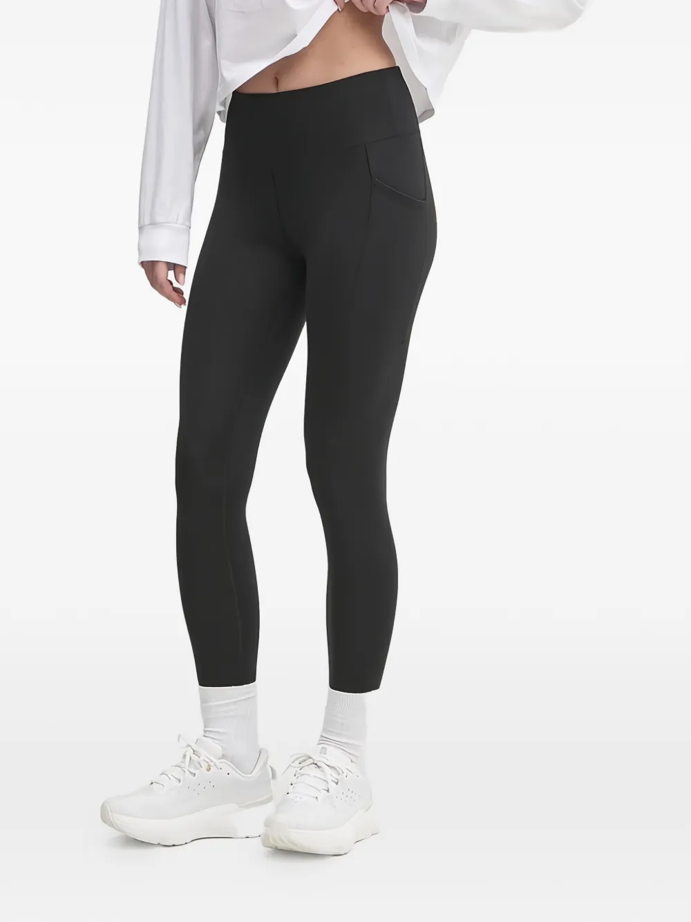 DKNY pocket leggings - Schwarz
