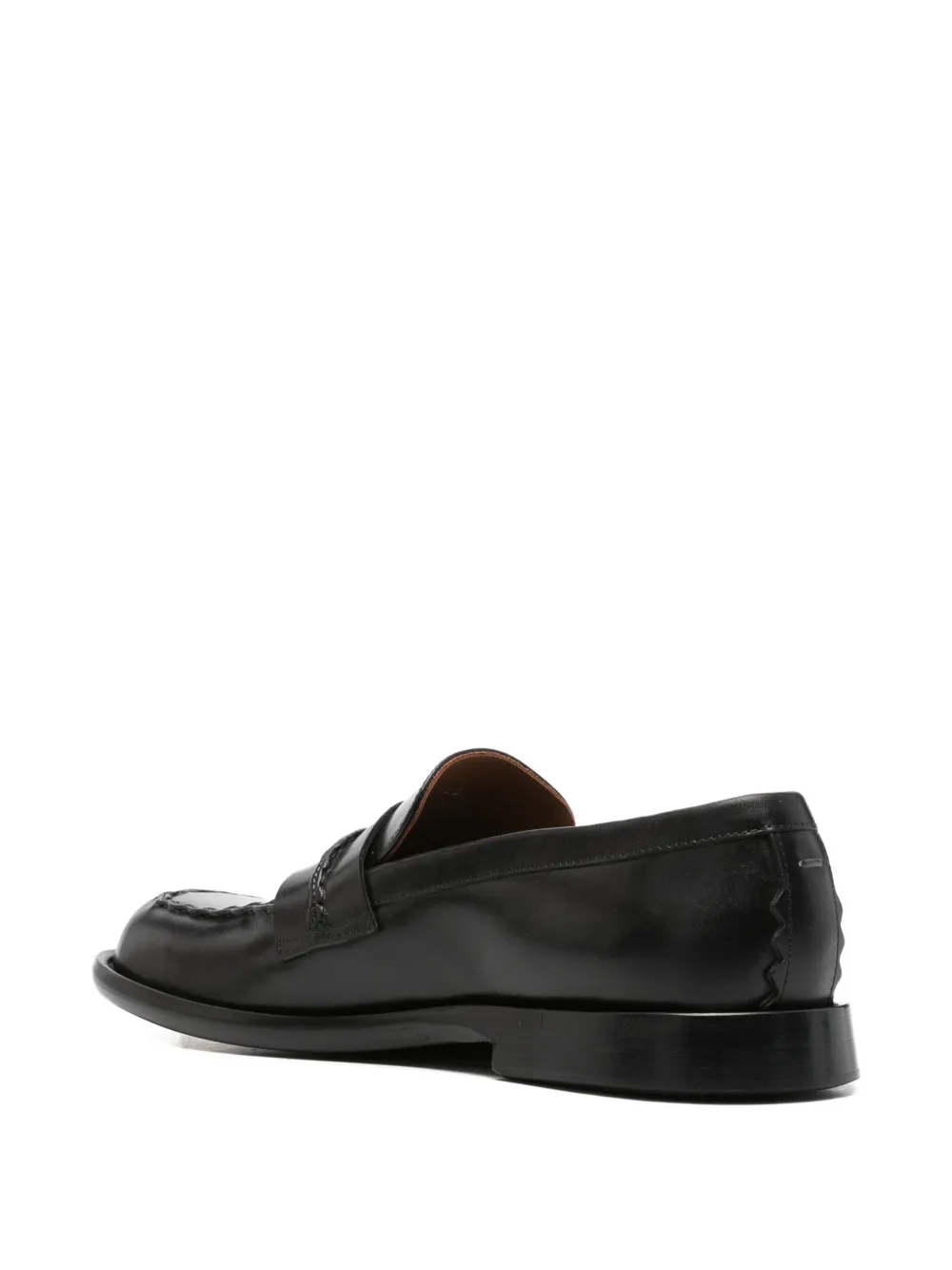 The Antipode Lorence leren loafers Zwart
