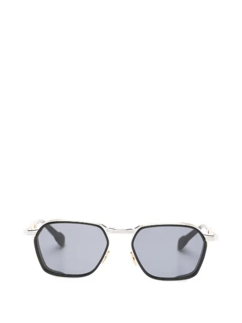Jacques Marie Mage geometric frame sunglasses