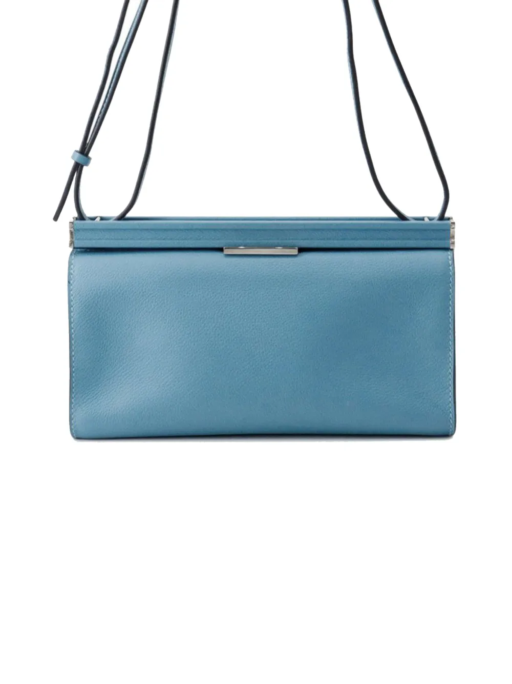 Hermès Pre-Owned 2019 Evergrain Clic H 21 crossbody bag - Blu