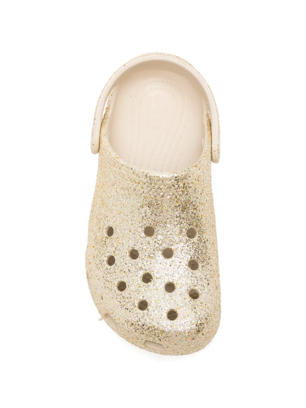 Crocs Kids Sandalen met glitters Goud