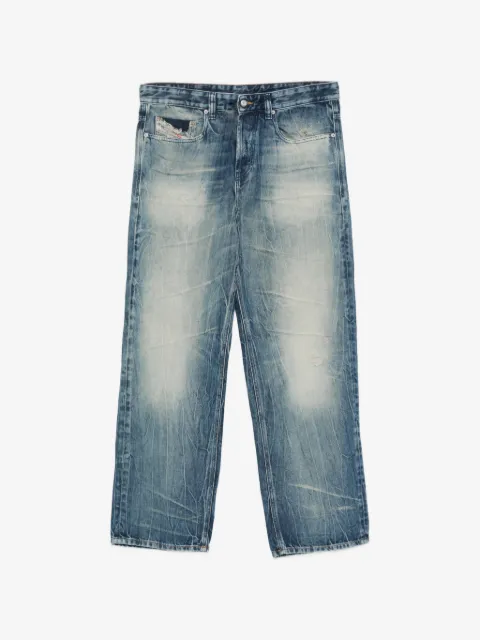 Diesel logo-patch denim
