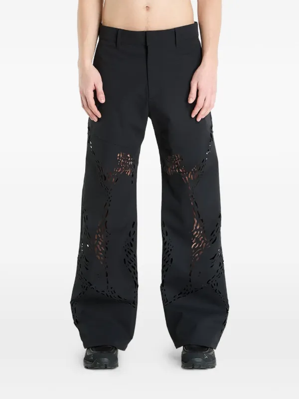 HELIOT EMIL Roan Trousers | Black | FARFETCH JO