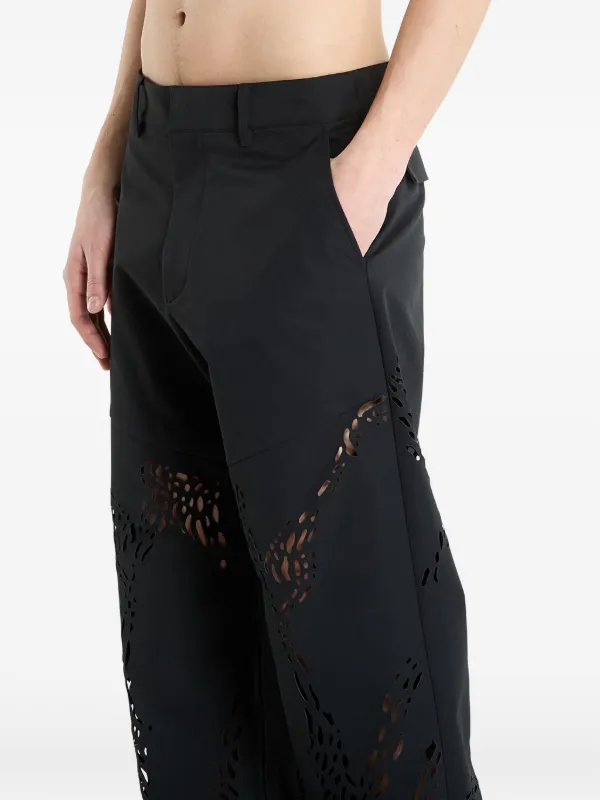 HELIOT EMIL Roan Trousers | Black | FARFETCH JO