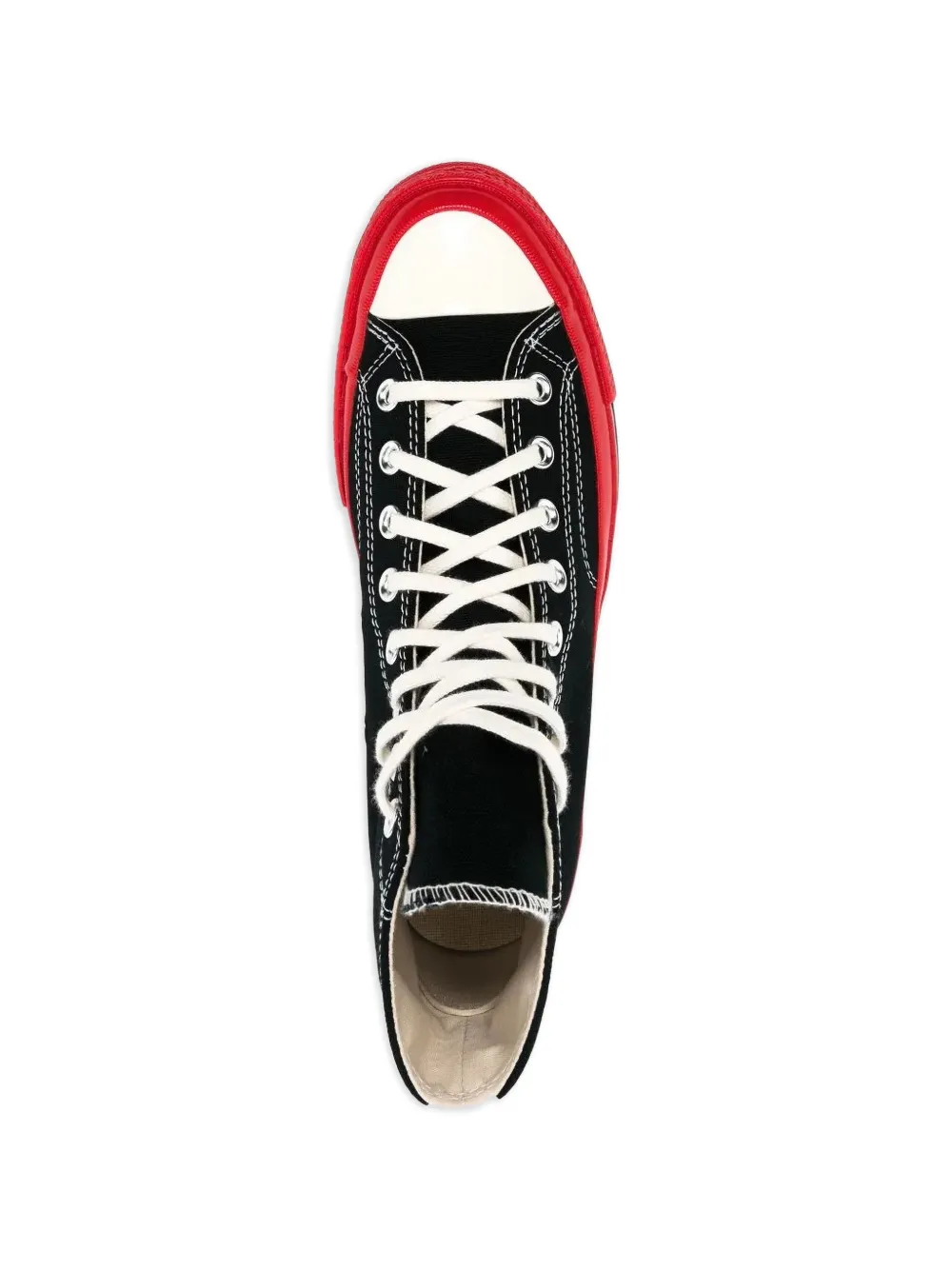 Comme Des Garçons Play x Converse Chuck 70 HI sneakers Zwart