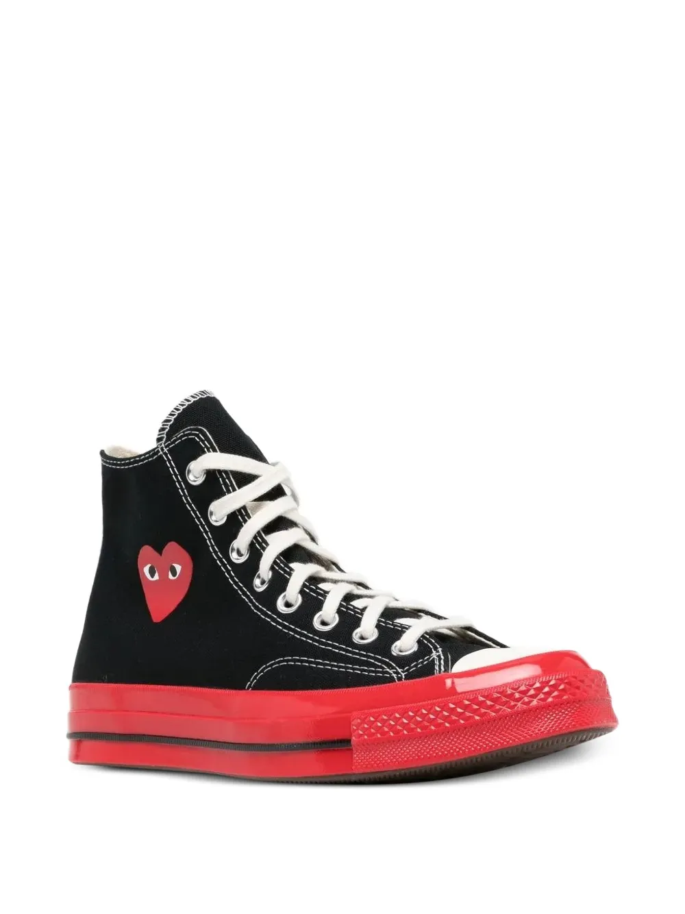 Comme Des Garçons Play x Converse Chuck 70 HI sneakers Zwart