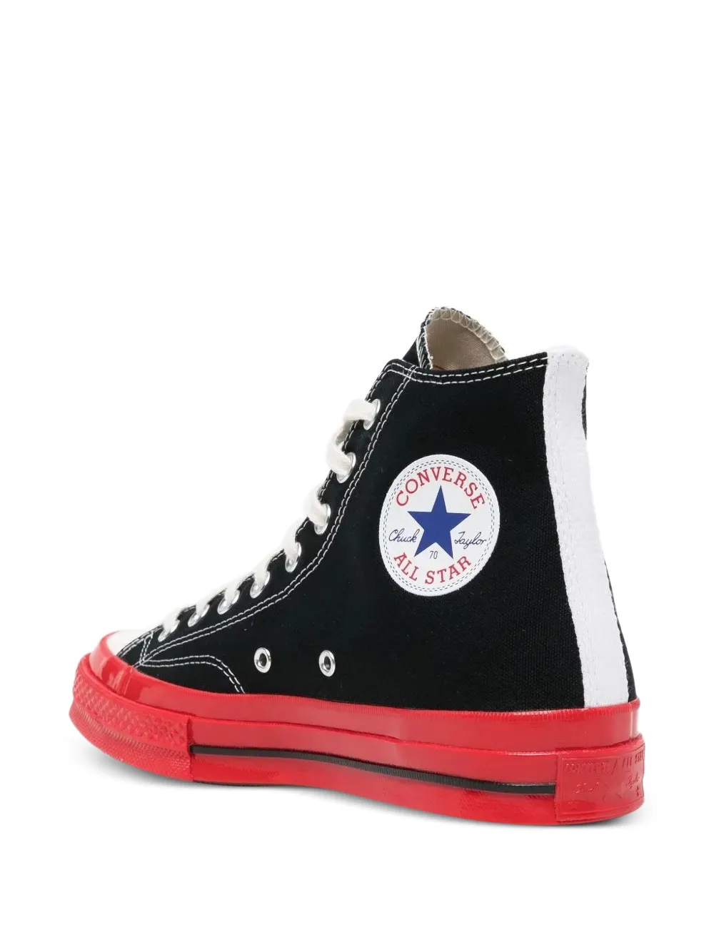 Comme Des Garçons Play x Converse Chuck 70 HI sneakers Zwart