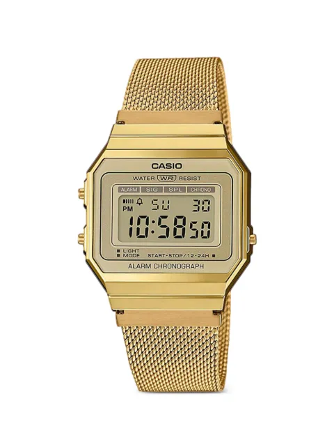 Casio ساعة صفراء رقمية 37 ملم