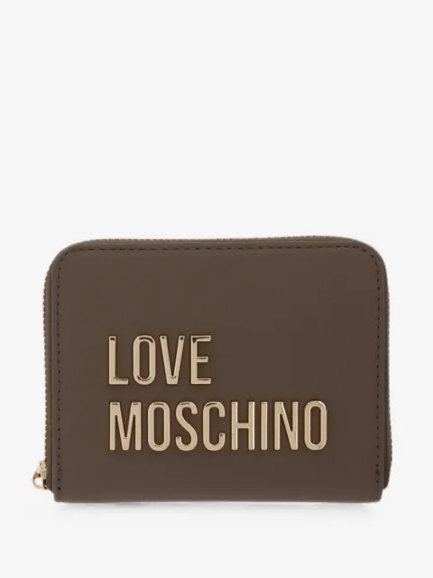 Love Moschino logo zip wallet
