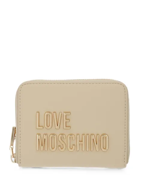 Love Moschino cartera con logo en relieve