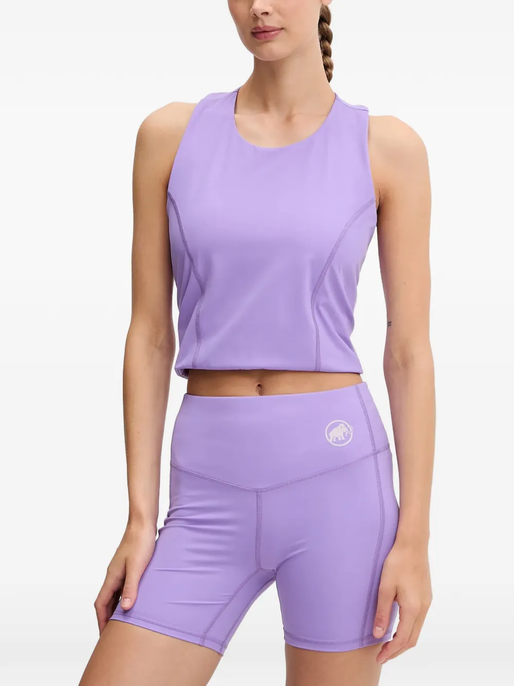 Mammut Seam Round-neck Top In Purple