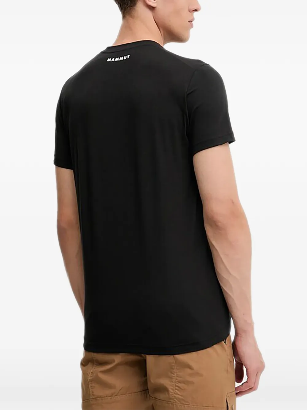 Mammut T-shirt met grafische print Zwart