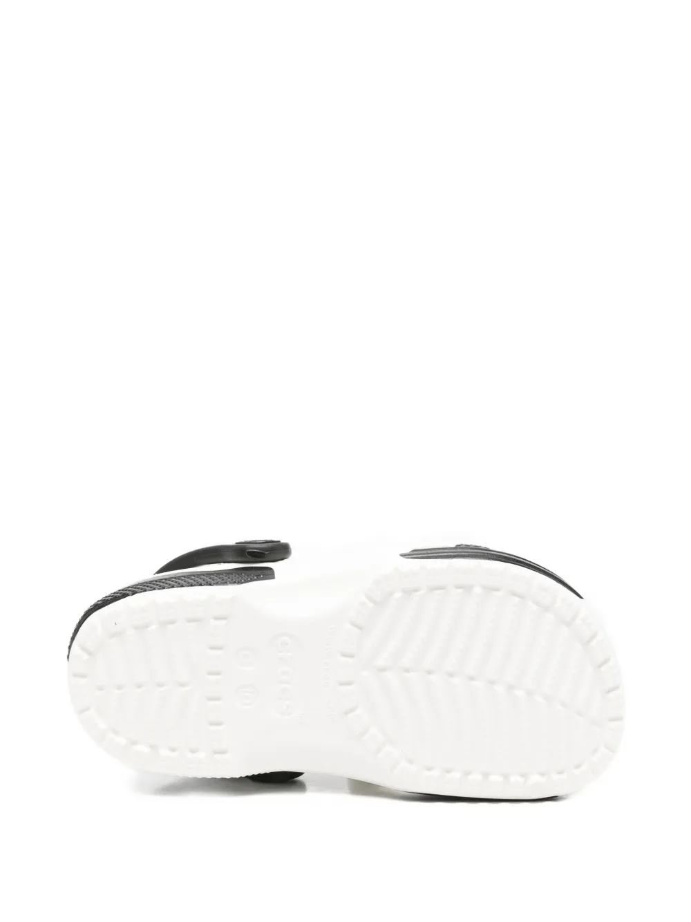 Crocs Kids appliqué closed toe sandals Wit