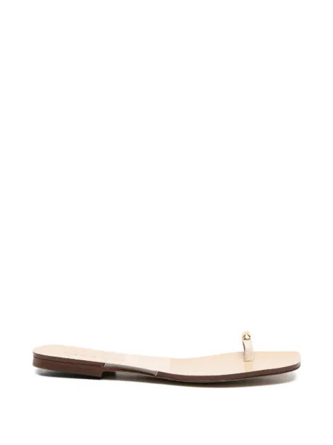 MARIA LUCA transparent-strap toe-ring sandals