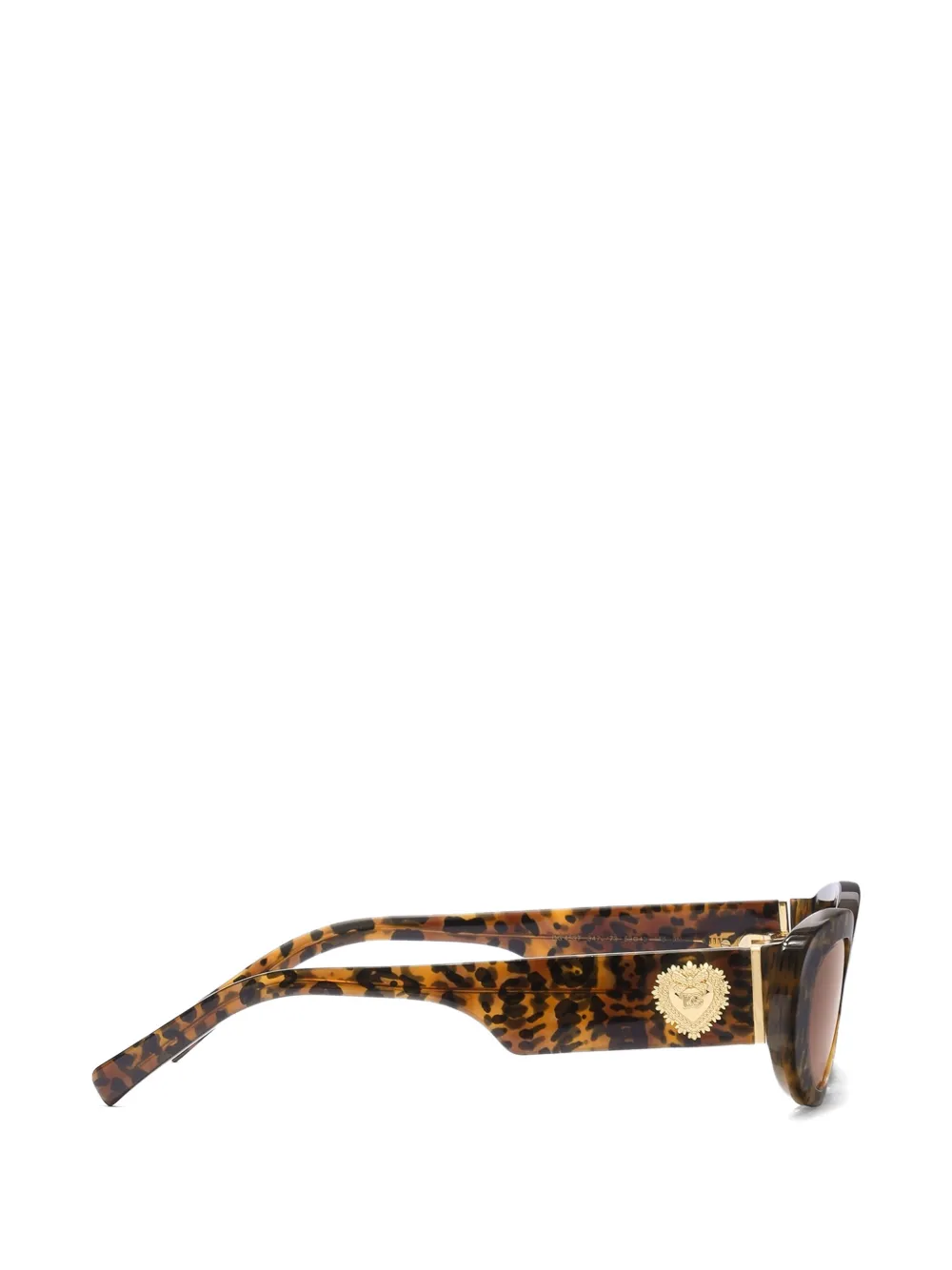 Dolce & Gabbana Eyewear Devotion zonnebril Bruin