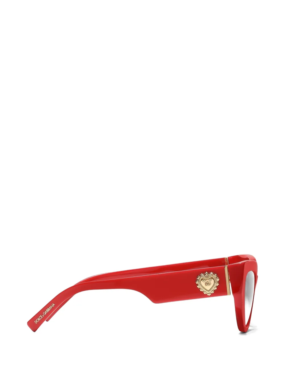 Dolce & Gabbana Eyewear Devotion zonnebril Rood
